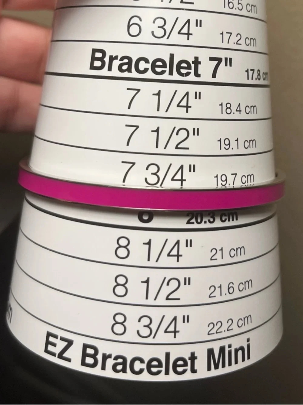 Kate Spade, “Take The Cake” pink enamel bangle GUC - Picture 5 of 7